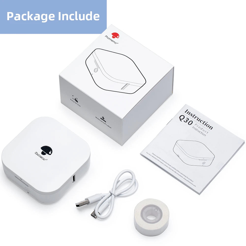 Q30 Mini Thermal Label Printer