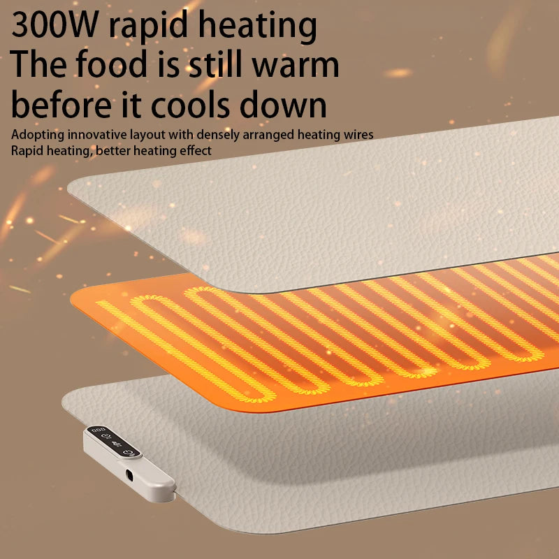 Foldable Silicone Food Warming Pad