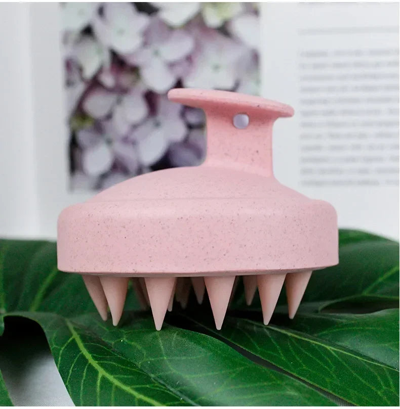 Cushioned Scalp Massage & Shampoo Brush