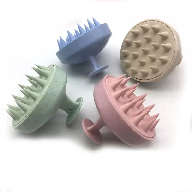 Cushioned Scalp Massage & Shampoo Brush