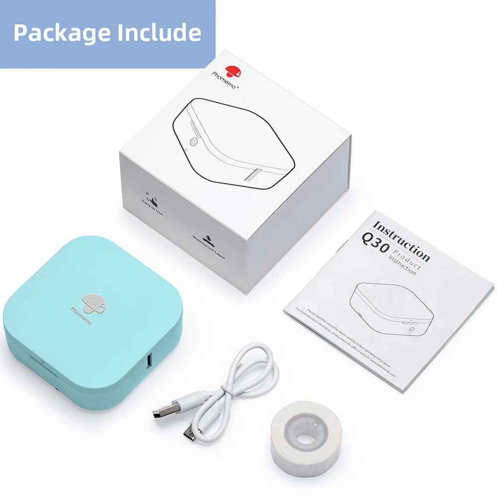 Q30 Mini Thermal Label Printer