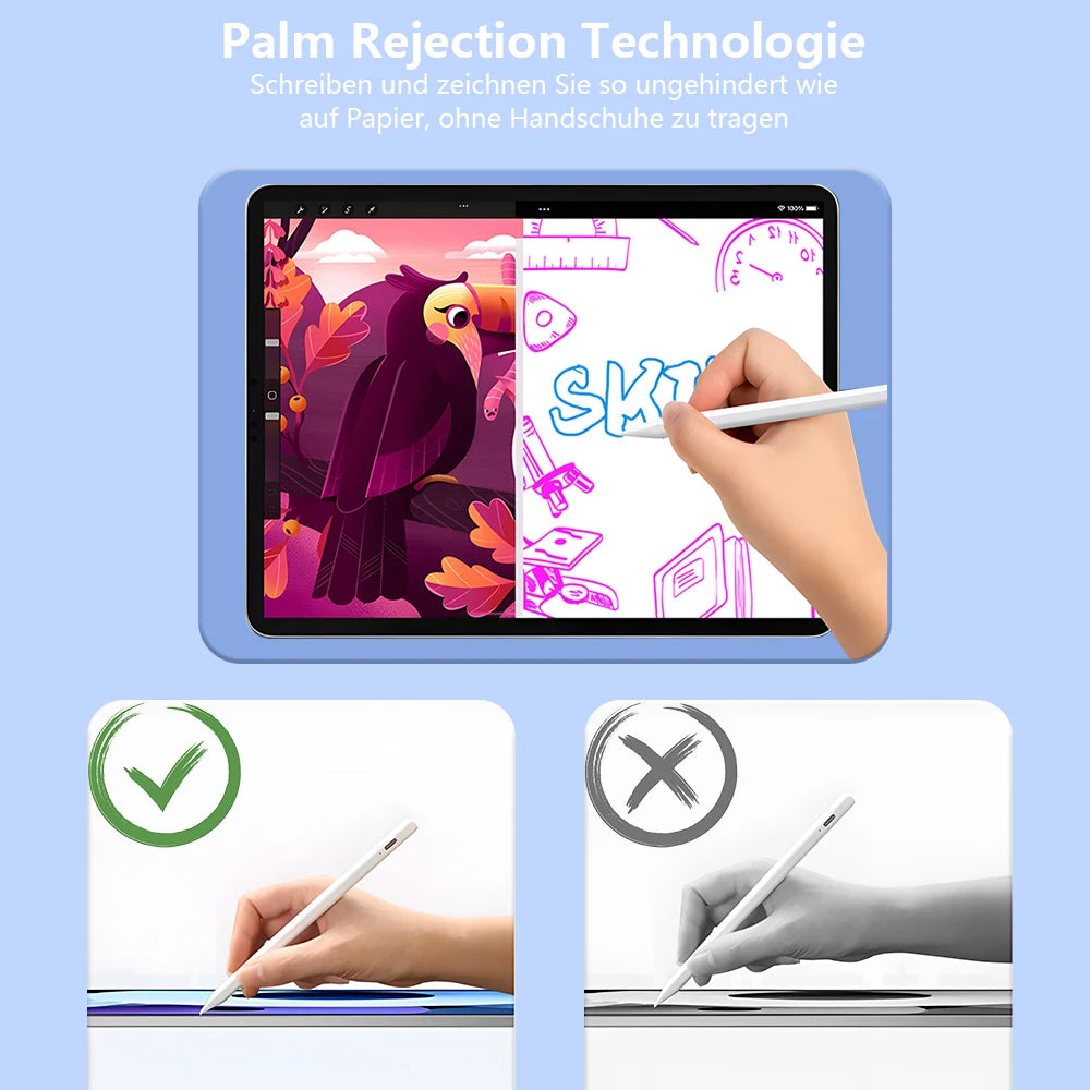 LED Stylus Pen for iPad with Palm Rejection
