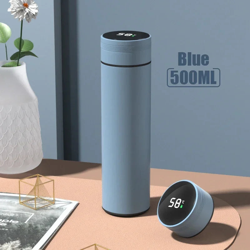 500ml Thermos Flask with Temperature Display