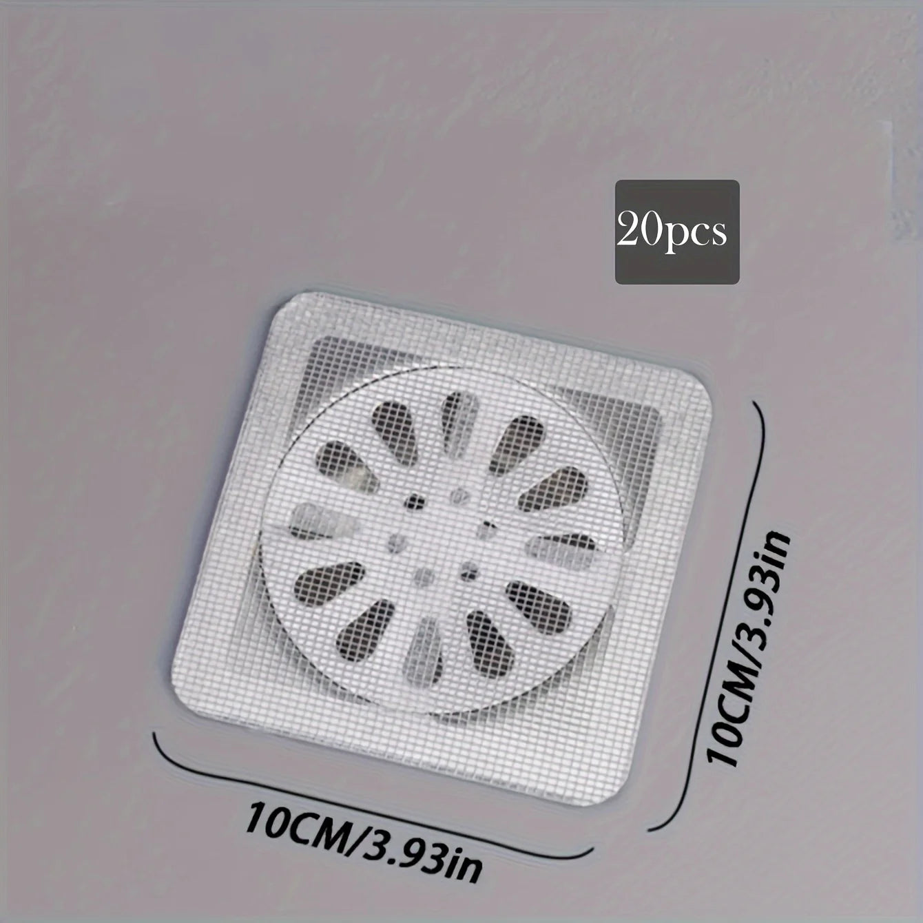 Self-Adhesive Drain Hair Filter Mesh Roll