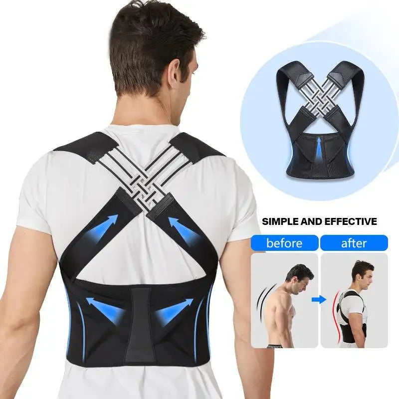 Adjustable Posture Support Back Brace