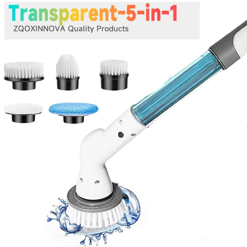 7-in-1 Electric Spin Scrubber Cleaning Kit