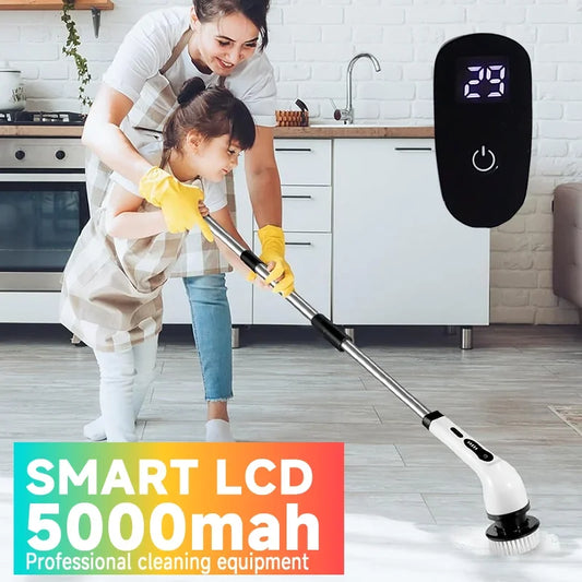 7-in-1 Electric Spin Scrubber Cleaning Kit