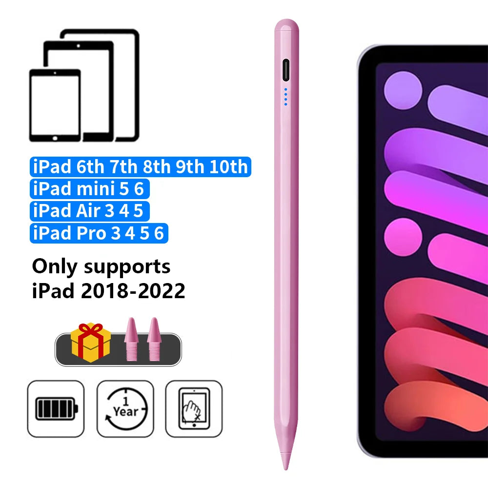 LED Stylus Pen for iPad with Palm Rejection