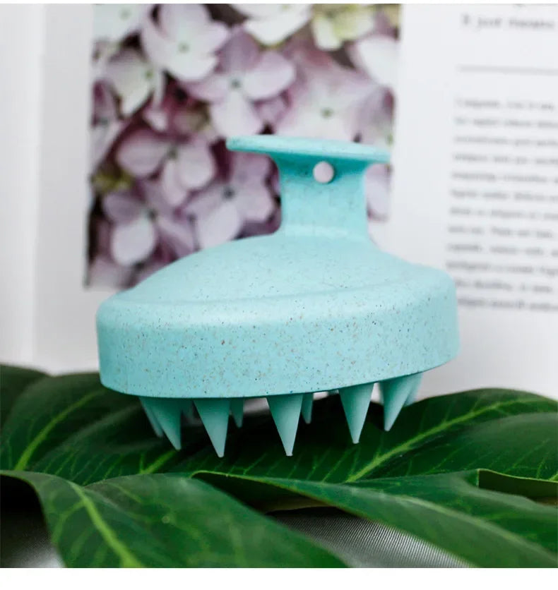 Cushioned Scalp Massage & Shampoo Brush