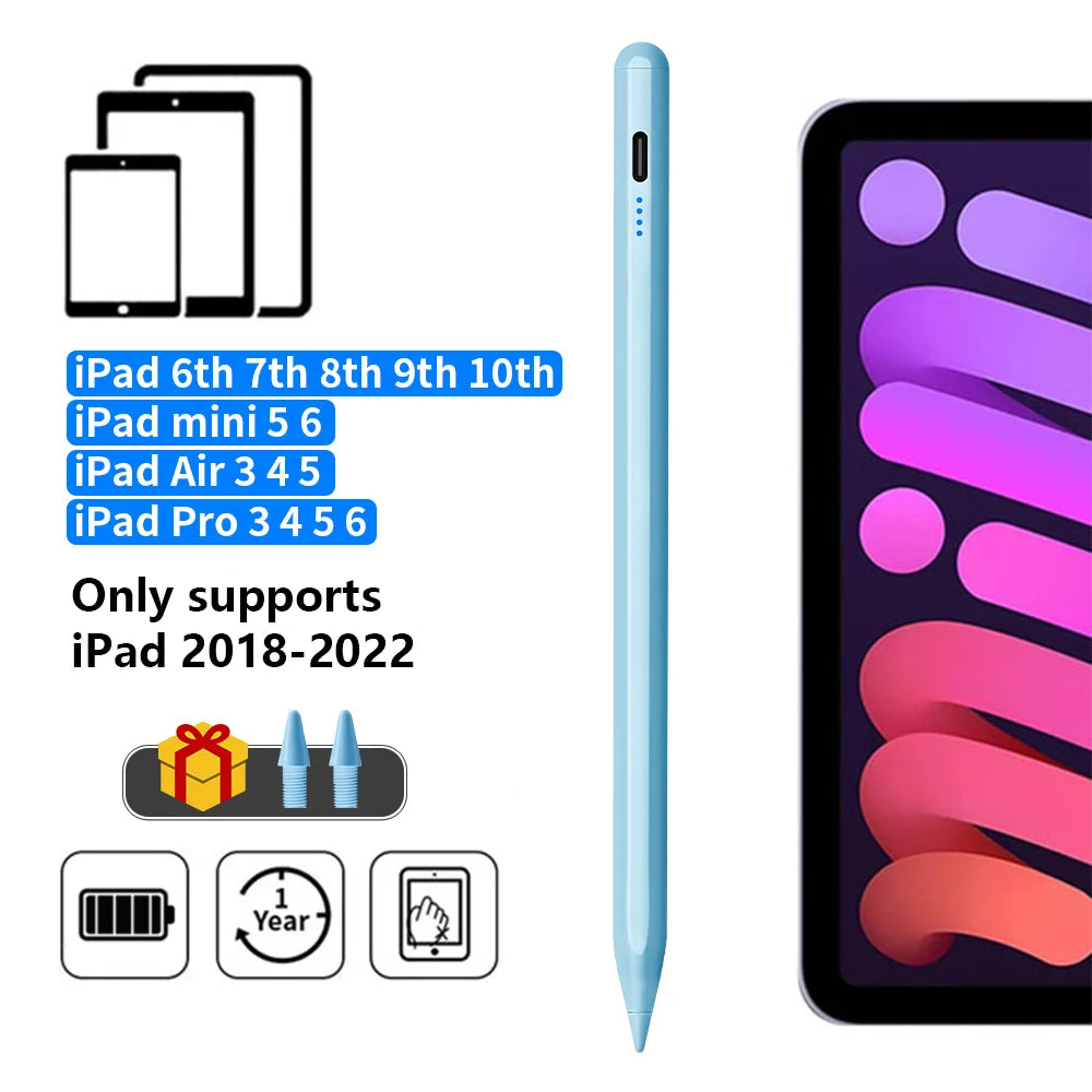 LED Stylus Pen for iPad with Palm Rejection