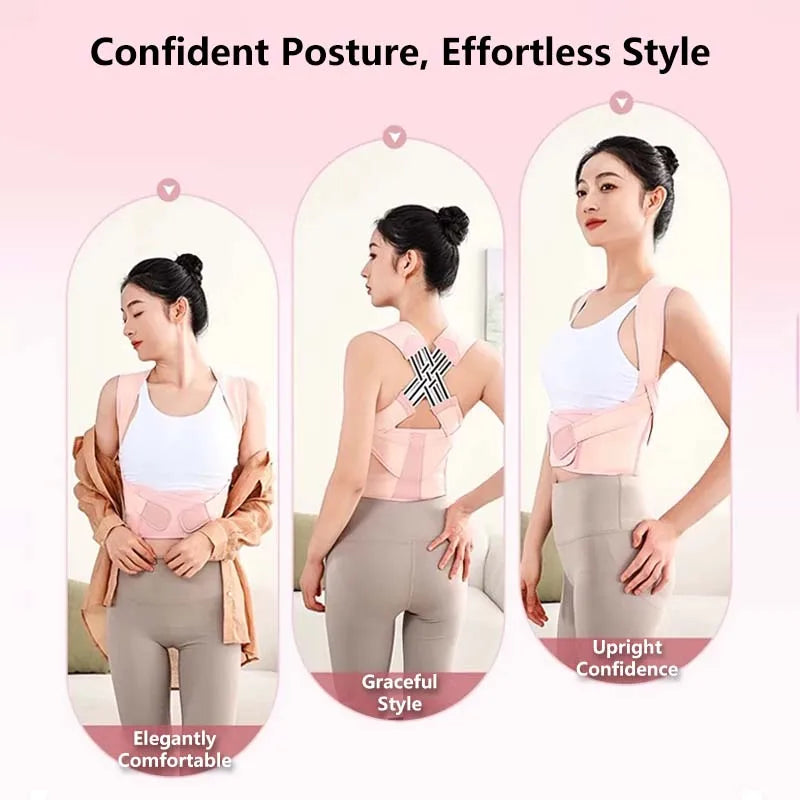 Adjustable Posture Support Back Brace