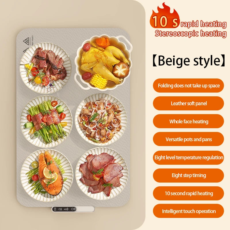 Foldable Silicone Food Warming Pad
