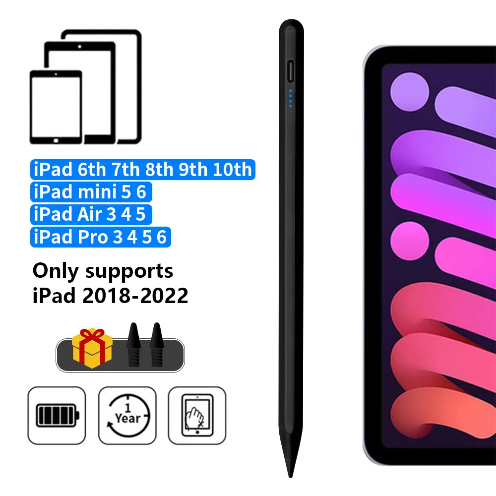 LED Stylus Pen for iPad with Palm Rejection