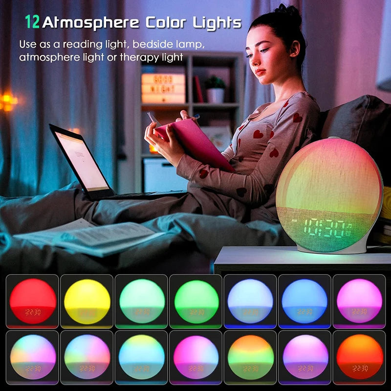 Sunrise Alarm Clock with Sound Machine