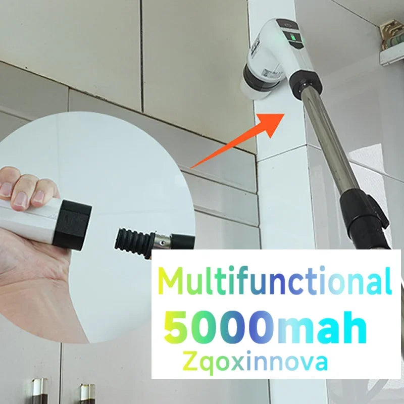 7-in-1 Electric Spin Scrubber Cleaning Kit