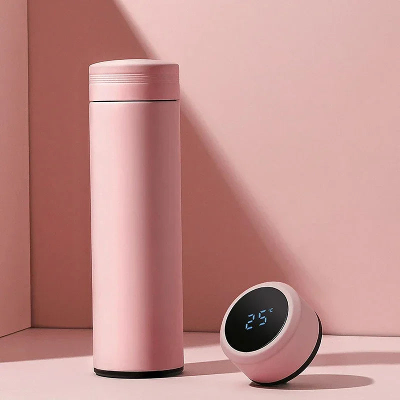 500ml Thermos Flask with Temperature Display