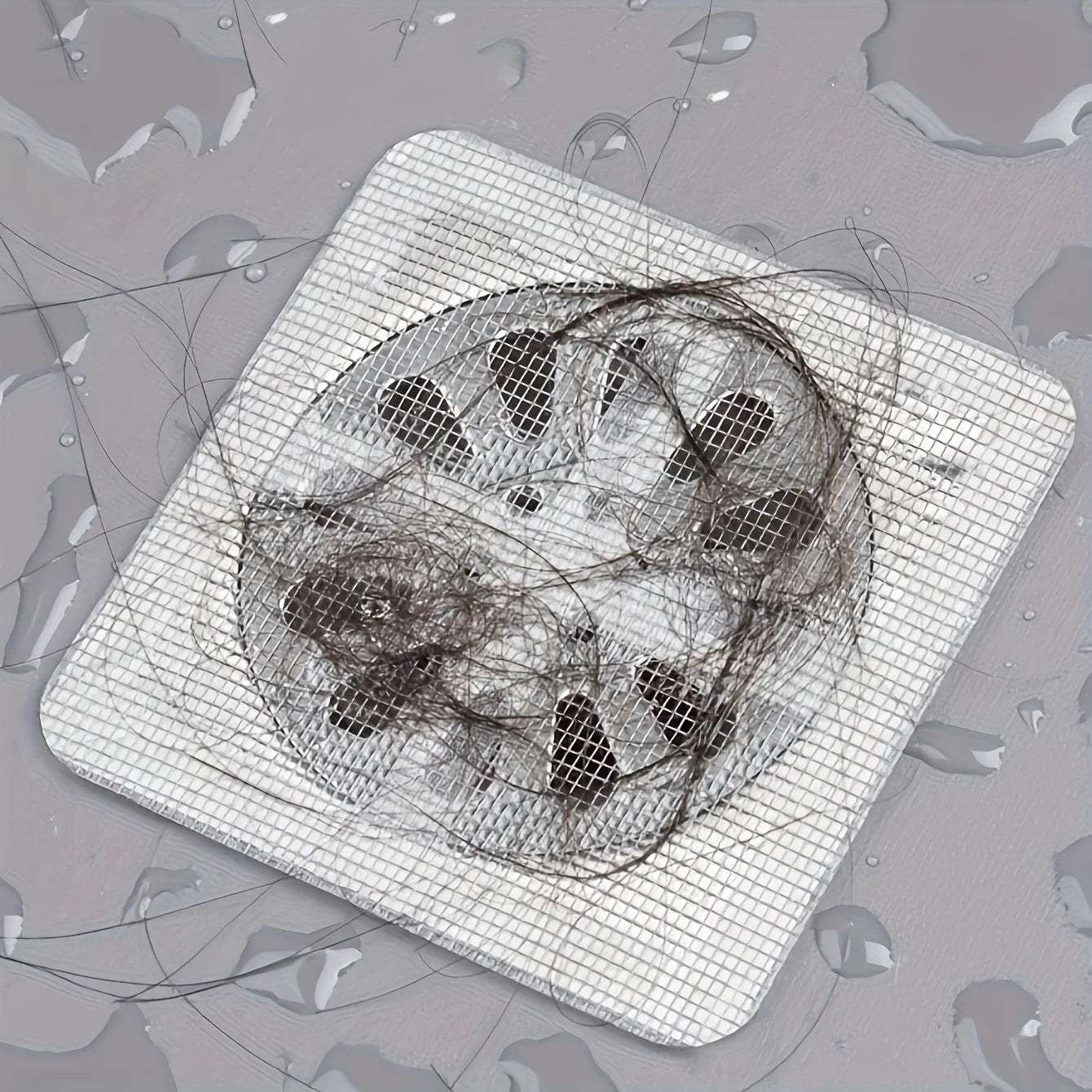 Self-Adhesive Drain Hair Filter Mesh Roll