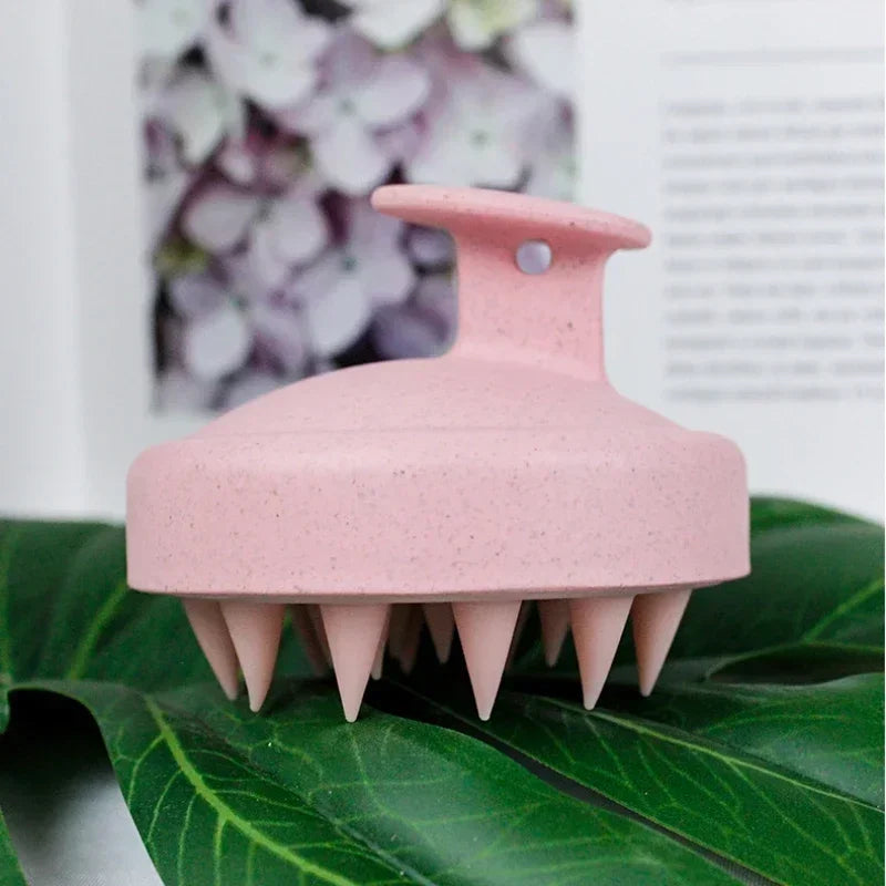 Cushioned Scalp Massage & Shampoo Brush