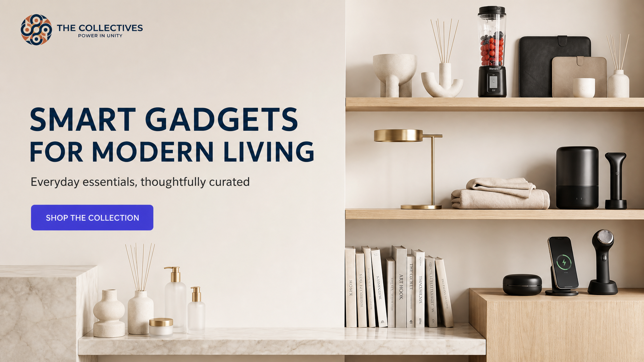 Smart Gadgets for Modern Living banner - The Collectives